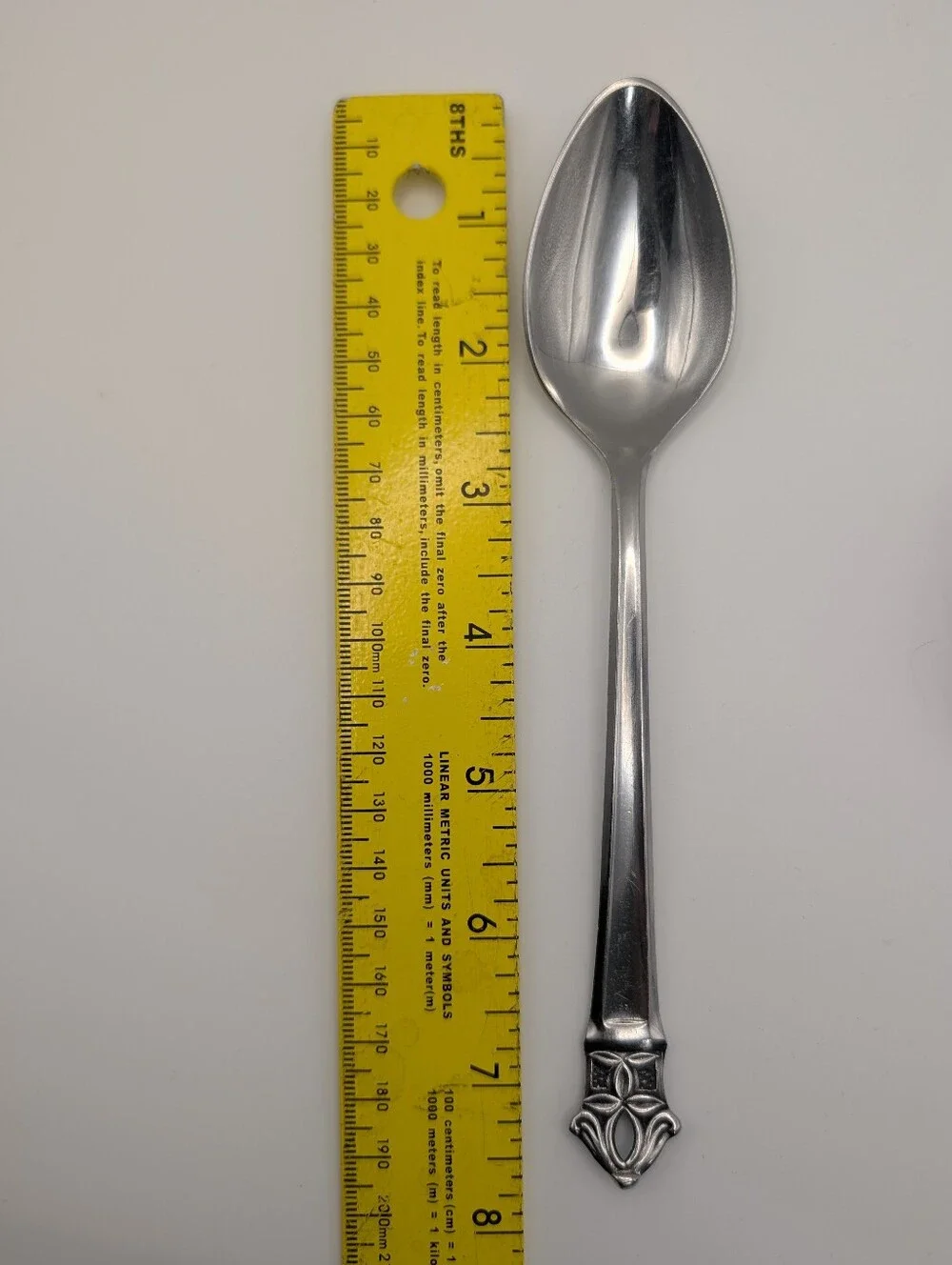 Ekco Eterna Padua Custom Stainless Japan Place Spoons - Set of 2 |  1 of 3 | MCM